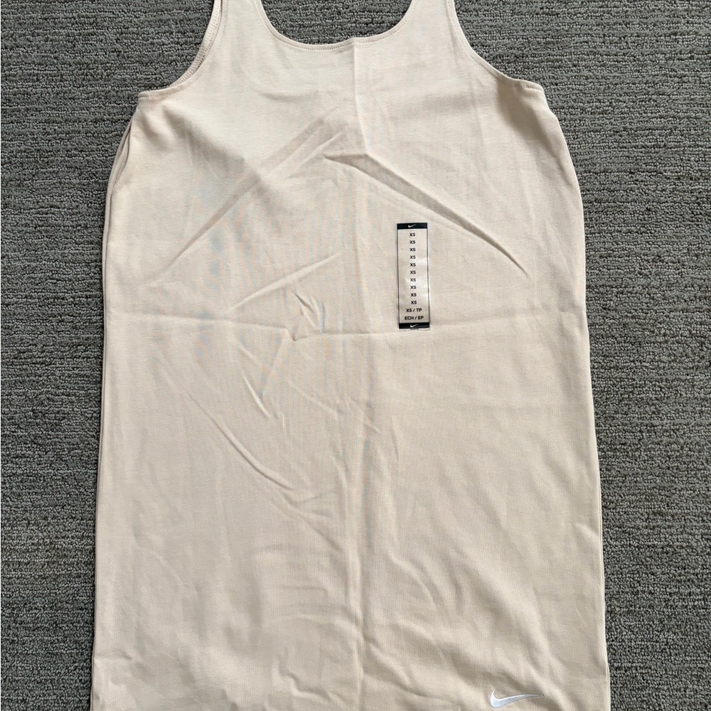 Nike Cream Tank Dress